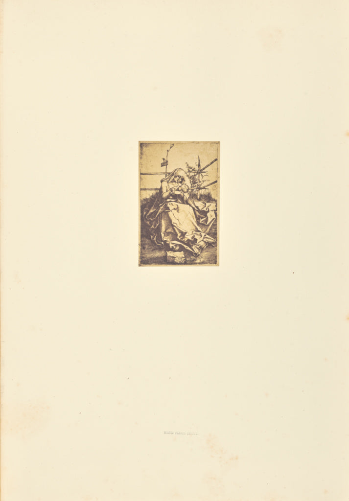 Bisson Frères:La Vierge allaitant l'enfant Jésus, Poster Print Wall Art