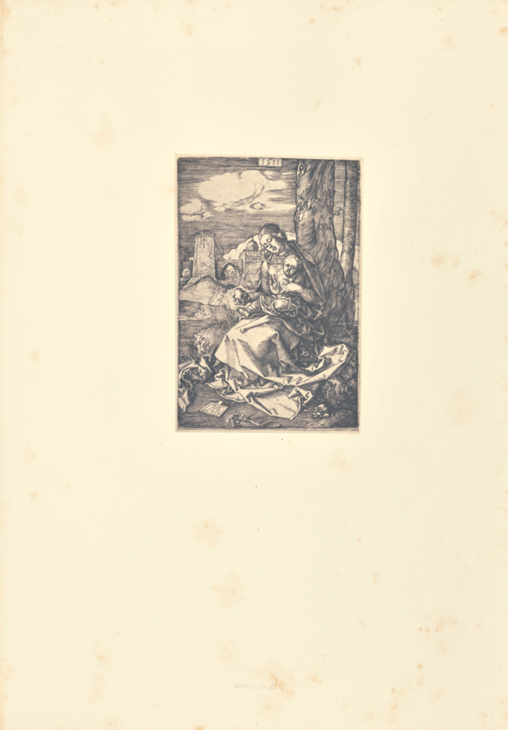 Bisson Frères:La Vierge à la poire, Poster Print Wall Art