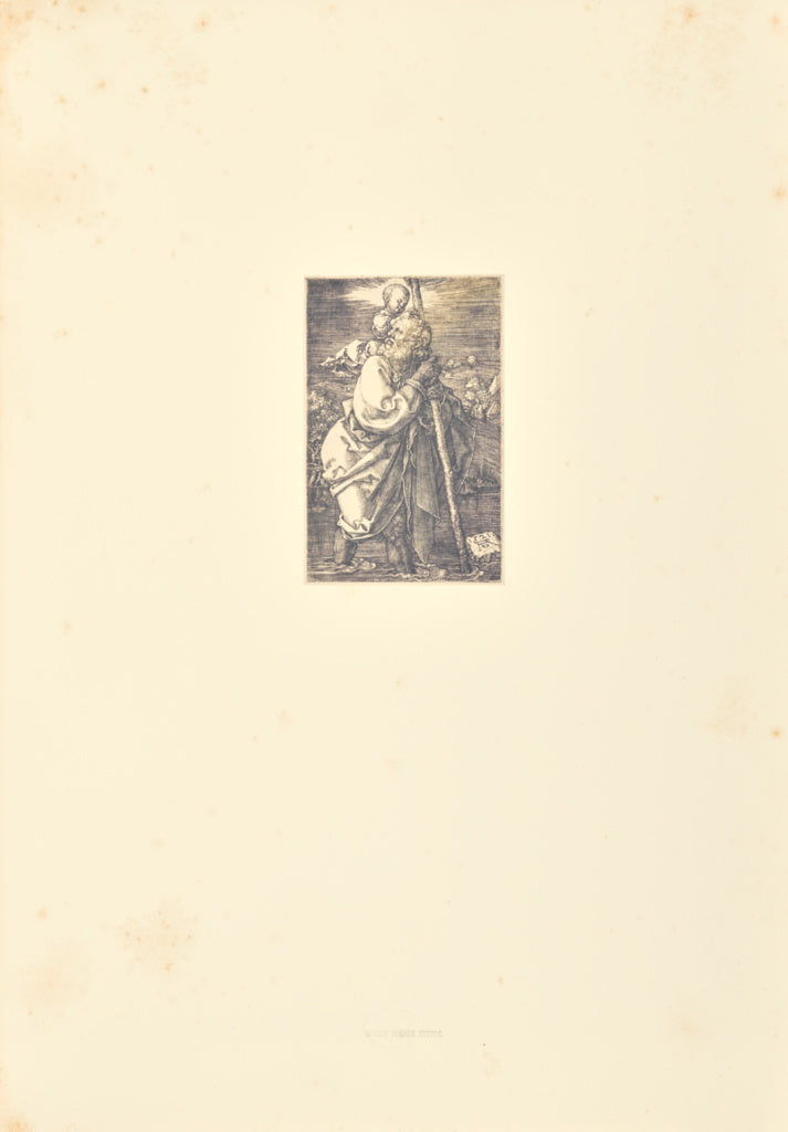 Bisson Frères:Saint Christophe à la tête retournée, Poster Print Wall Art