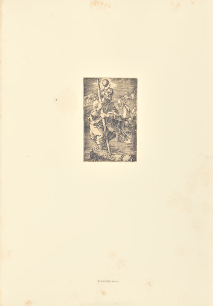 Bisson Frères:Saint Christophe, Poster Print Wall Art