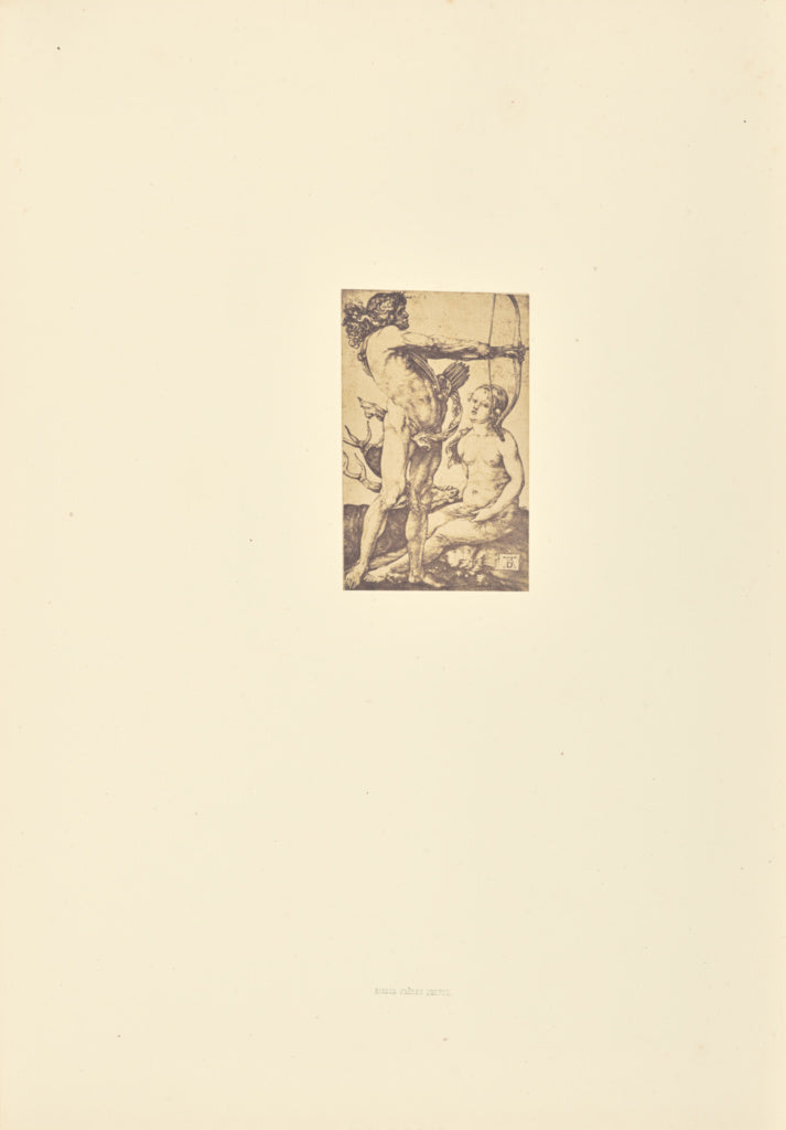 Bisson Freres:Apollon et Diane, Poster Print Wall Art