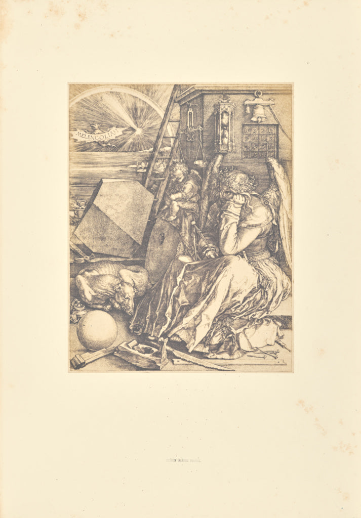 Bisson Frères:La Mélancolie, Poster Print Wall Art