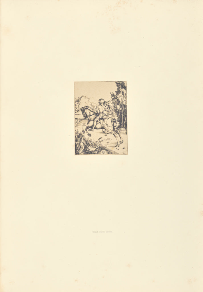 Bisson Frères:Le Petit courrier, Poster Print Wall Art