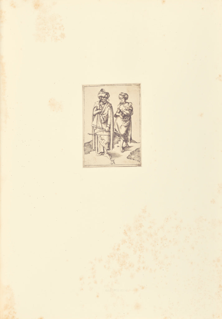 Bisson Frères:L'Oriental et sa femme, Poster Print Wall Art