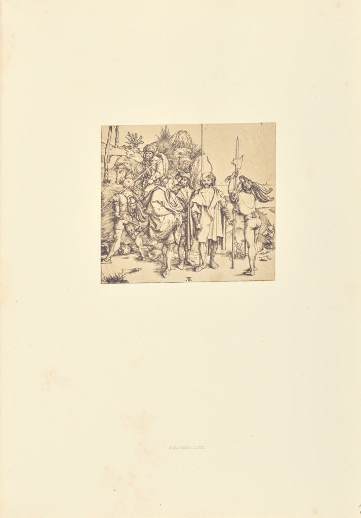 Bisson Frères:L'Assemblée des gens de guerre, Poster Print Wall Art