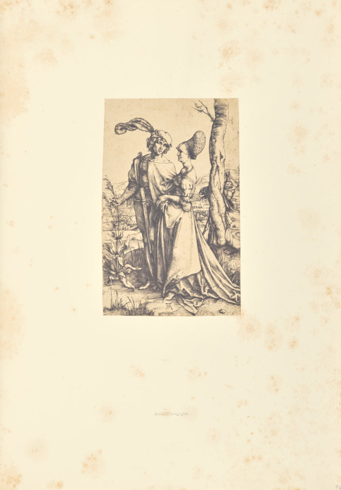 Bisson Frères:Le Seigneur et la dame,16x12