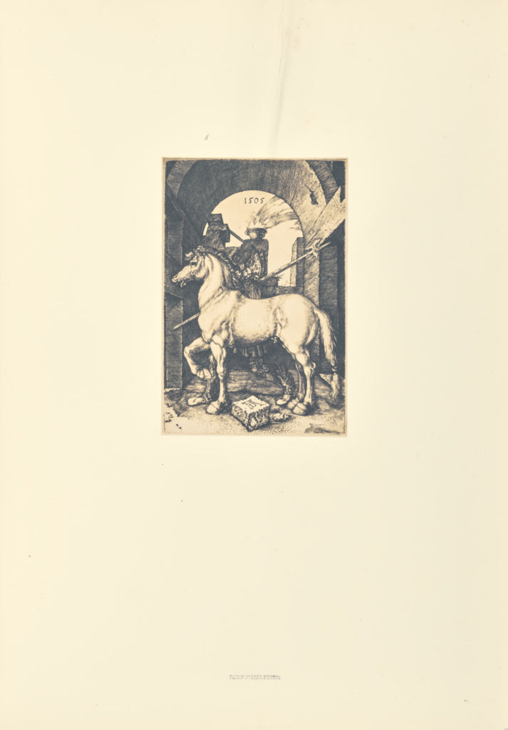 Bisson Frères:Le Petit cheval, Poster Print Wall Art
