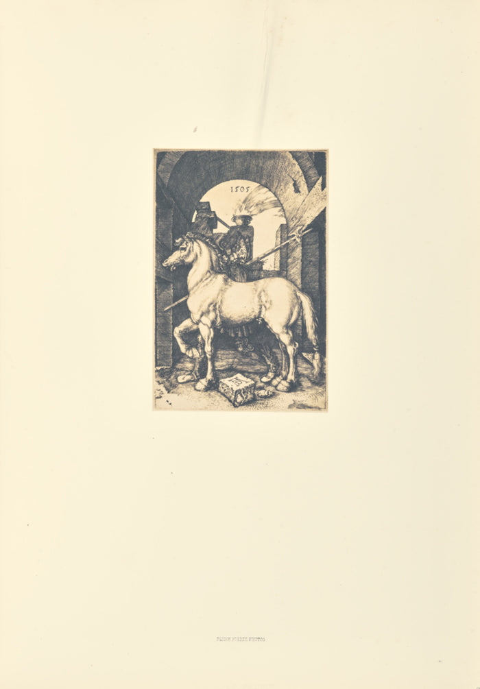 Bisson Frères:Le Petit cheval,16x12
