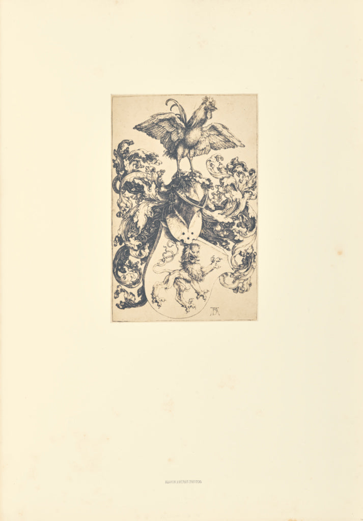 Bisson Frères:Les Armoiries au coq, Poster Print Wall Art