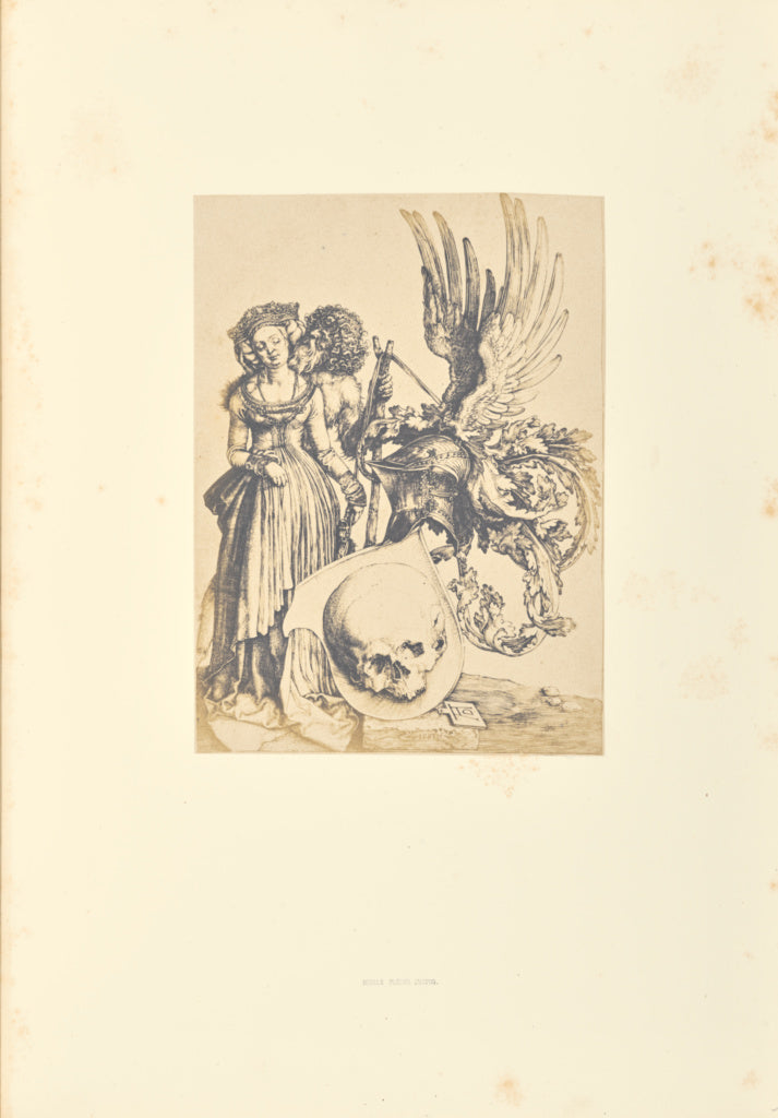 Bisson Frères:Les Armoiries à tête de mort, Poster Print Wall Art