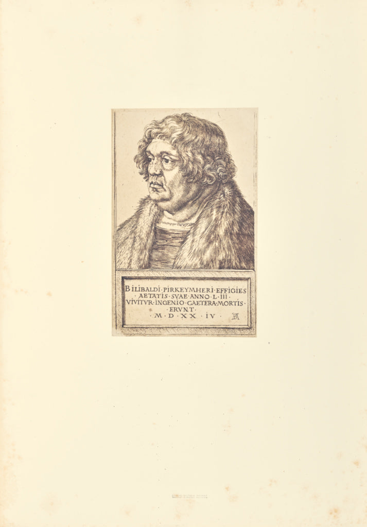 Bisson Frères:Bilibald Pirkheimer, Poster Print Wall Art