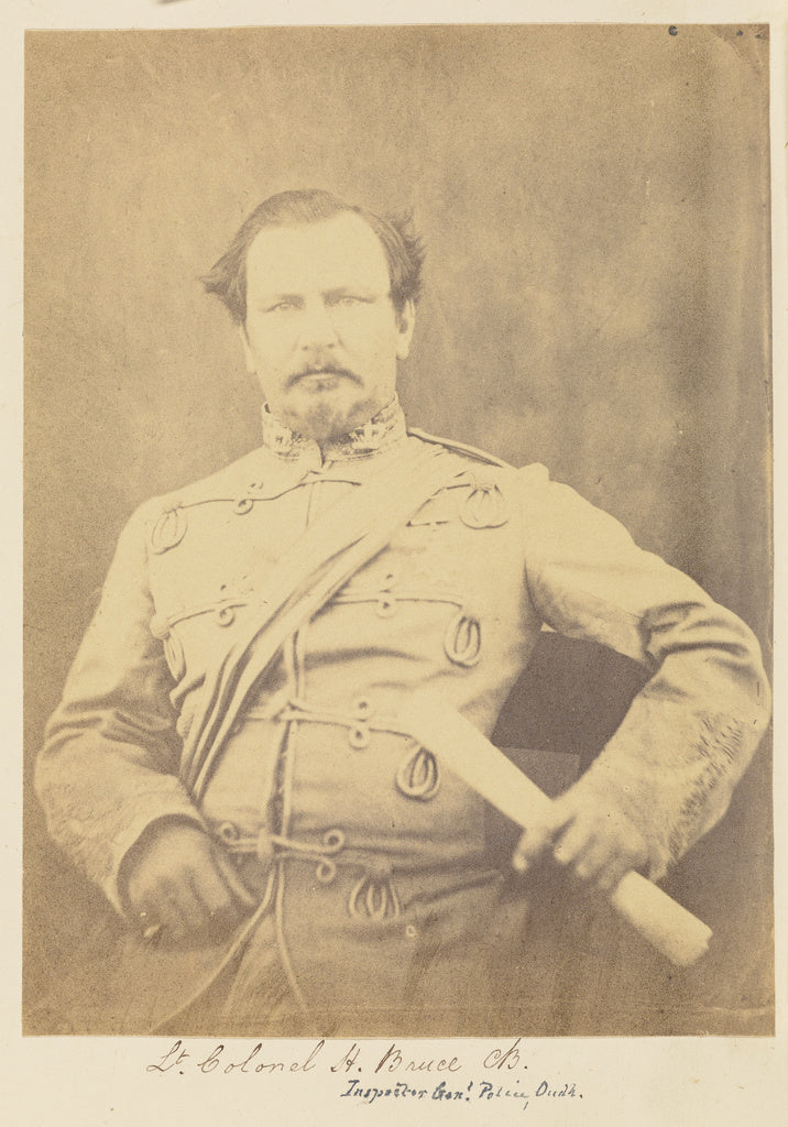 Felice BeatoAttributed to:Lieutenant Colonel H. Bruce CB, In, Poster Print Wall Art