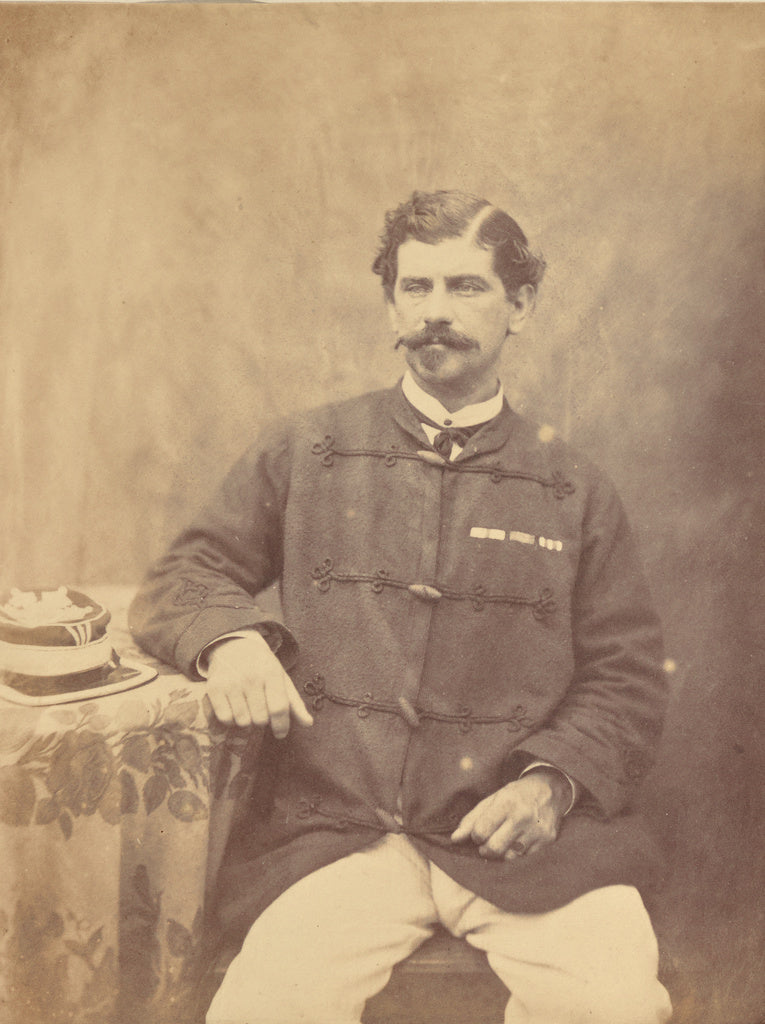 Felice BeatoAttributed to:Major Hall, Poster Print Wall Art