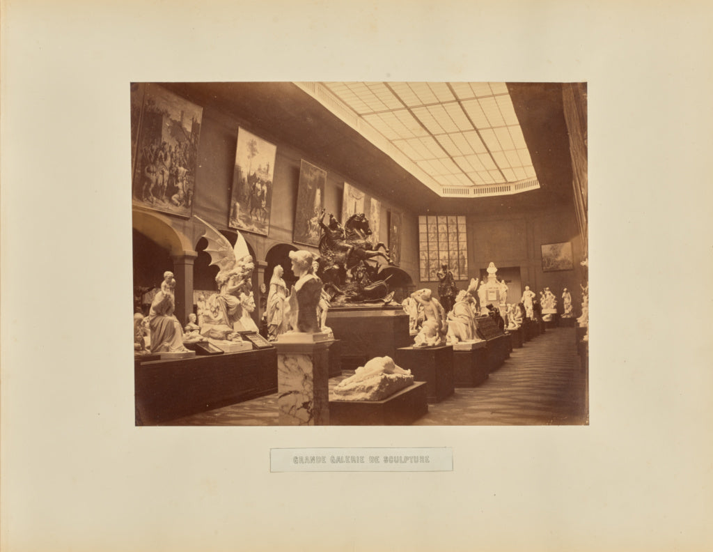 Unknown:Grande Galerie de Sculpture, Poster Print Wall Art