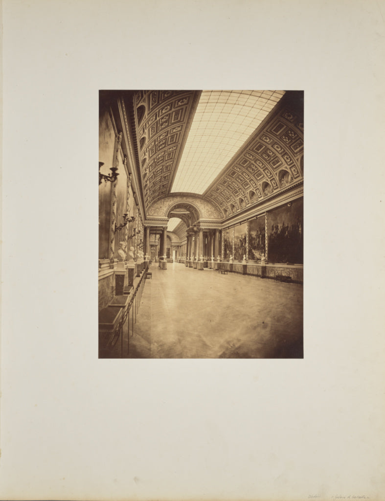André Adolphe-Eugène Disdéri:Galerie des Batailles, Poster Print Wall Art