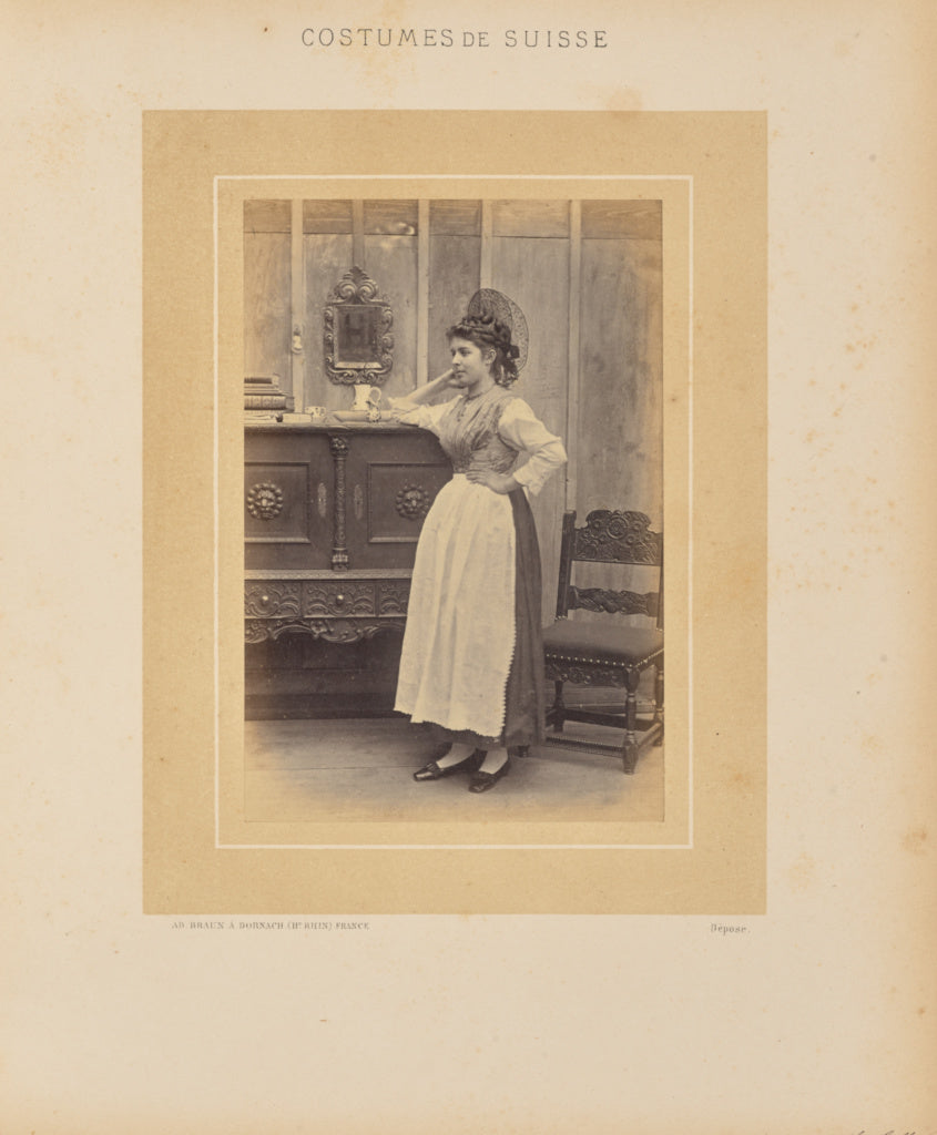 Adolphe Braun:Canton de St. Gall, Poster Print Wall Art
