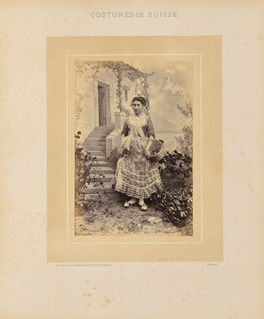 Adolphe Braun:Canton du Tessín, Poster Print Wall Art