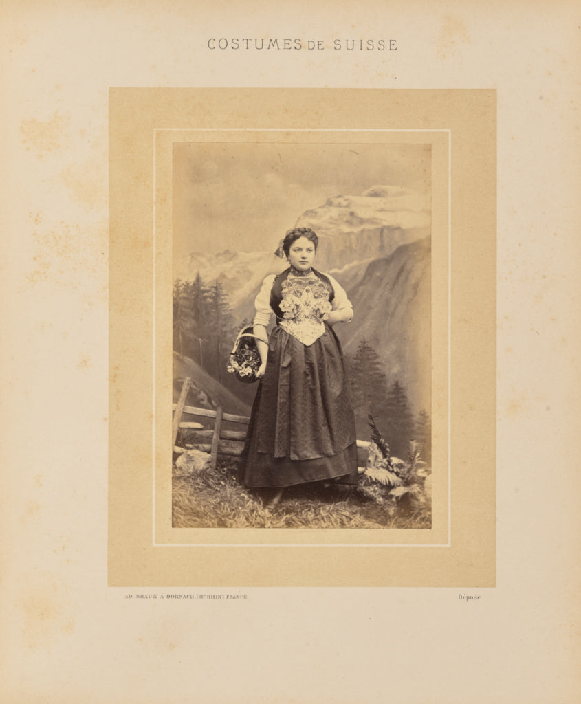 Adolphe Braun:Canton d'Unterwalden, Poster Print Wall Art