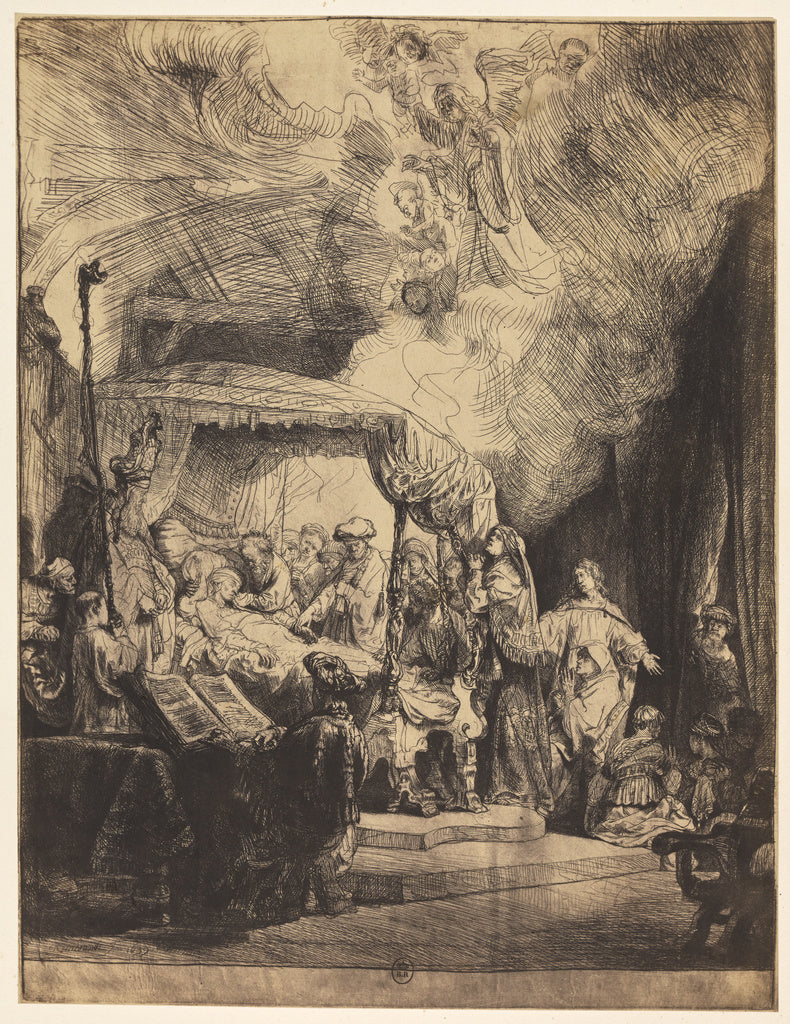 Bisson Frères:La Mort de la Vierge, Poster Print Wall Art
