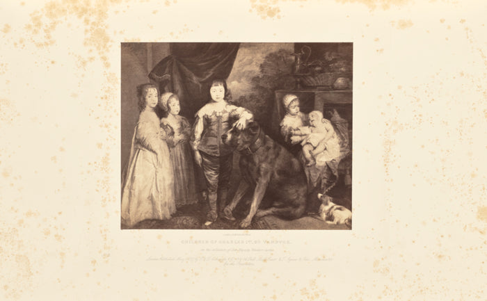 Caldesi & Montecchi:Children of Charles I, by van Dyck,16x12