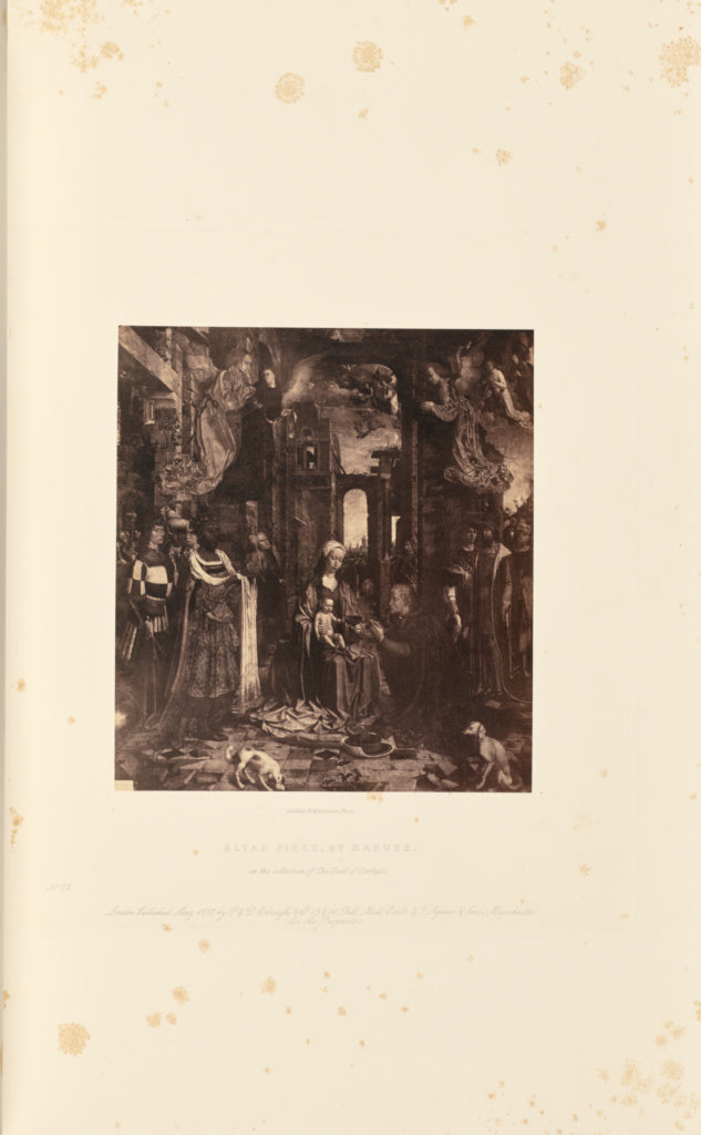 Caldesi & Montecchi:Altar Piece [sic], by Mabuse, Poster Print Wall Art