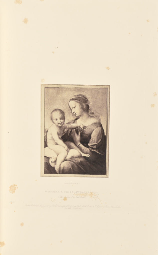 Caldesi & Montecchi:Madonna and Child, by Raffaelle,16x12