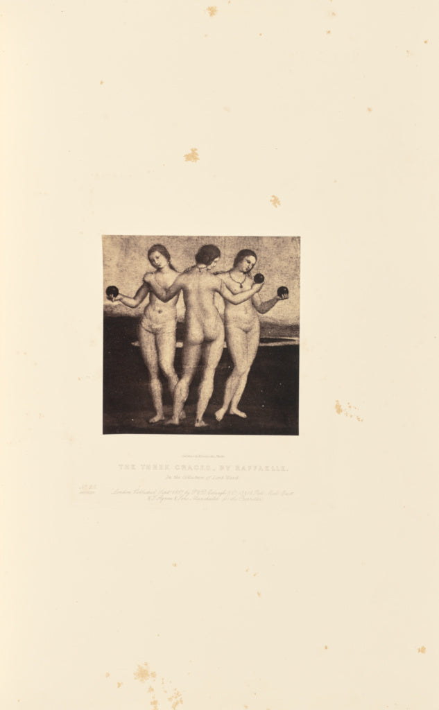 Caldesi & Montecchi:The Three Graces, by Raffaelle, Poster Print Wall Art