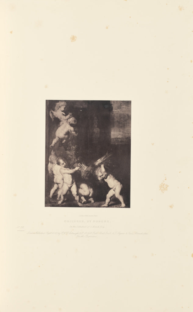 Caldesi & Montecchi:Children, by Rubens, Poster Print Wall Art