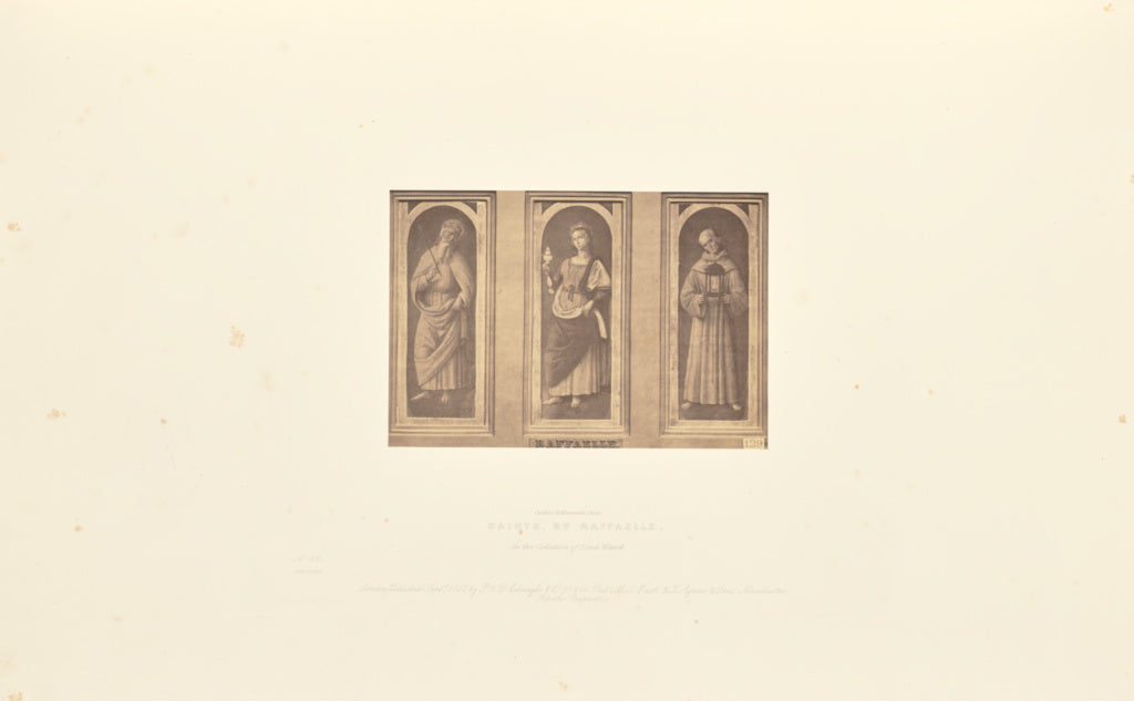 Caldesi & Montecchi:Saints, by Raffaelle, Poster Print Wall Art