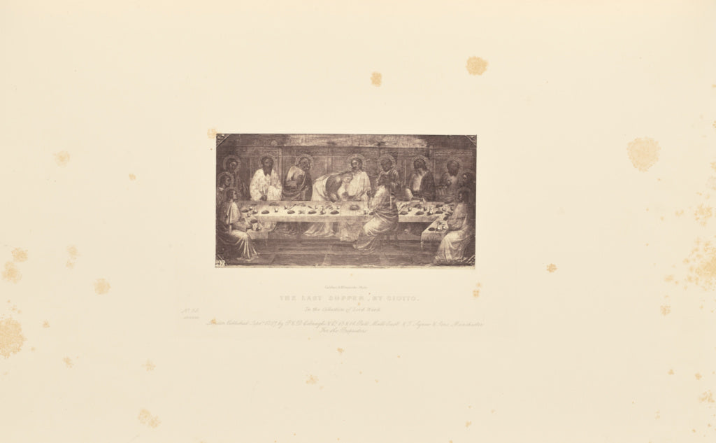 Caldesi & Montecchi:The Last Supper, by Giotto, Poster Print Wall Art