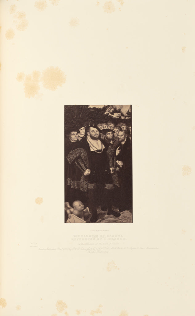 Caldesi & Montecchi:The Elector of Saxony, and the Reformers, Poster Print Wall Art