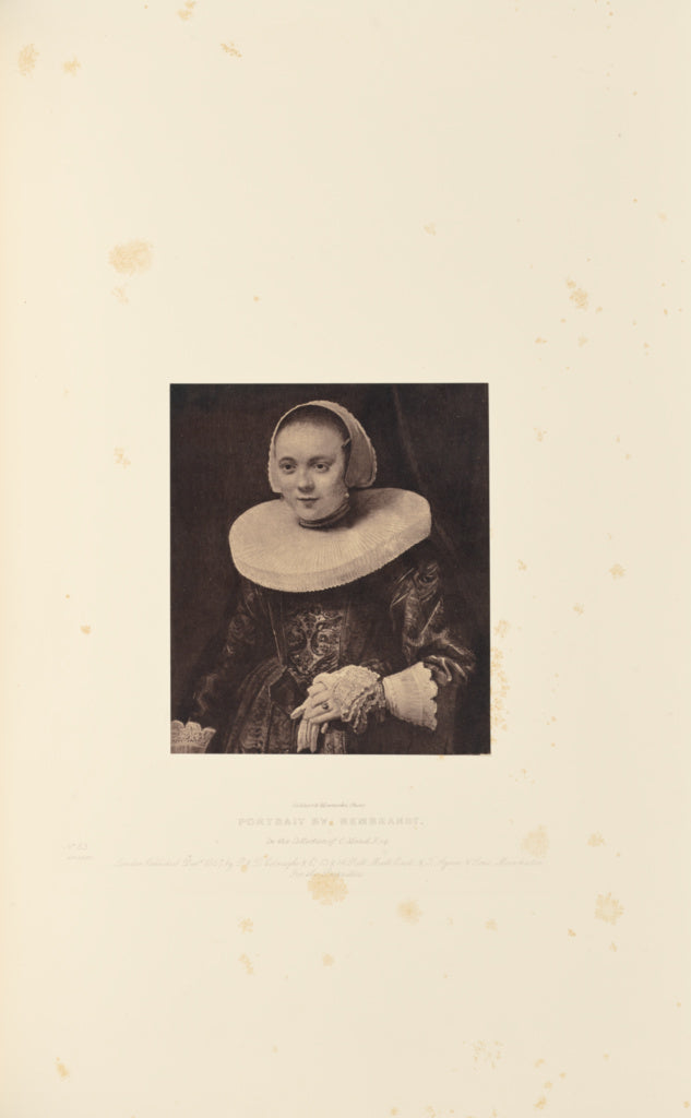 Caldesi & Montecchi:Portrait by Rembrandt,16x12