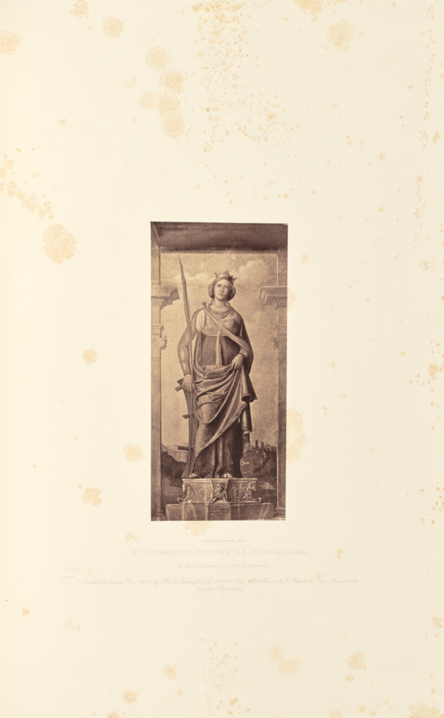 Caldesi & Montecchi:Saint Catherine, by Cima da Conegliano, Poster Print Wall Art