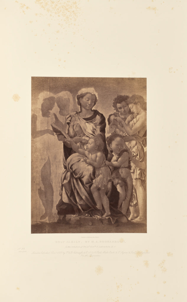 Caldesi & Montecchi:Holy Family, by M.A. Buonarrotti, Poster Print Wall Art
