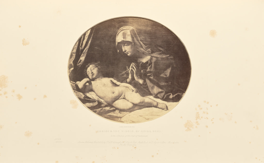 Caldesi & Montecchi:Christ and the Virgin, by Guido Reni, Poster Print Wall Art