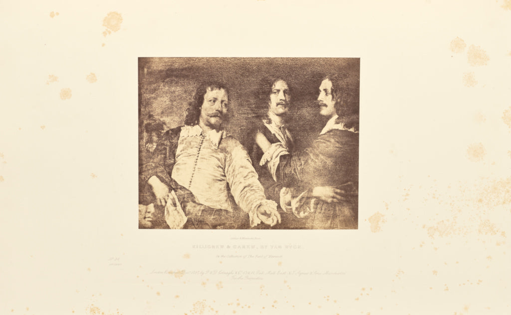 Caldesi & Montecchi:Killigrew and Carew, by van Dyck, Poster Print Wall Art