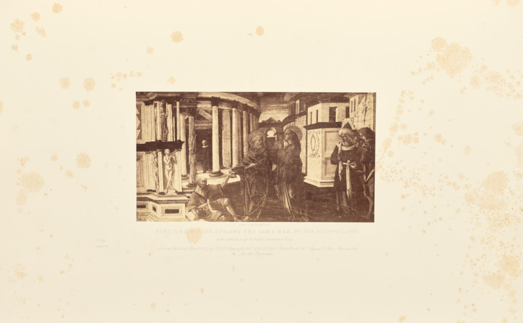 Caldesi & Montecchi:Saint Peter and Saint John Healing the L, Poster Print Wall Art