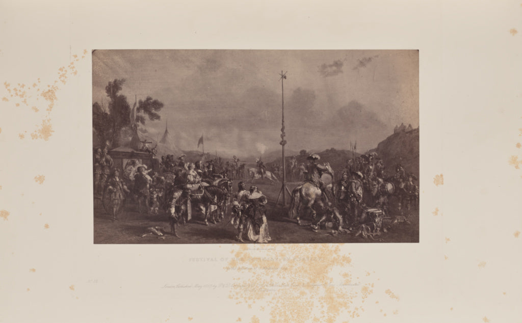 Caldesi & Montecchi:Festival of the Popinjay, by F. Tayler, Poster Print Wall Art