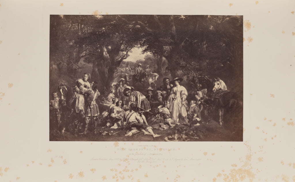 Caldesi & Montecchi:Fête Champêtre, by Tayler, Poster Print Wall Art
