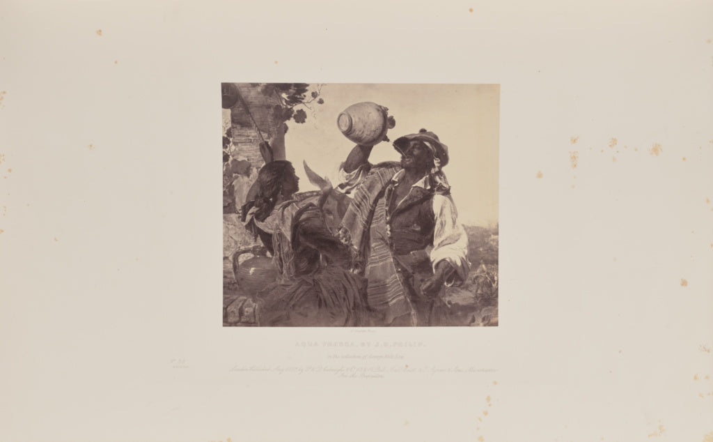 Robert Howlett:Aqua Fresca, by J.O. Philip, Poster Print Wall Art