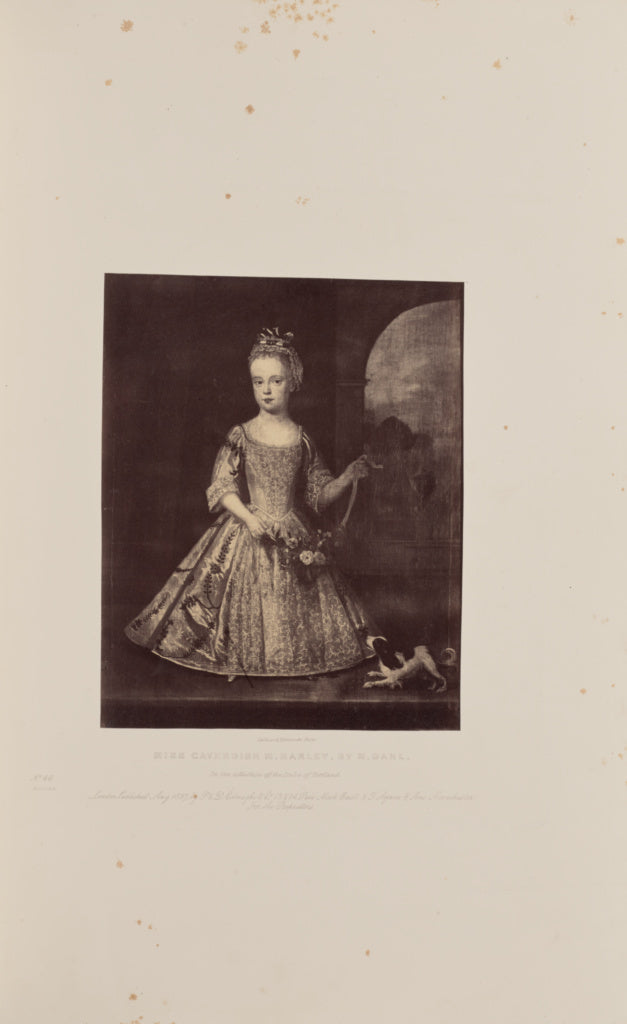 Caldesi & Montecchi:Miss Cavendish M. Harley, by M. Dahl, Poster Print Wall Art
