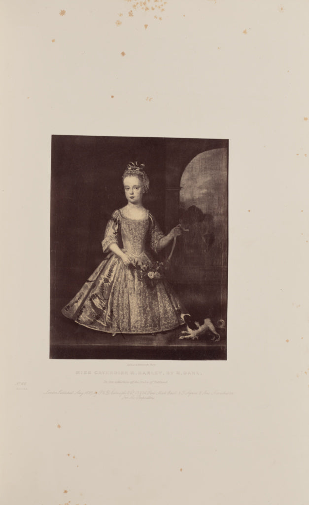Caldesi & Montecchi:Miss Cavendish M. Harley, by M. Dahl,16x12