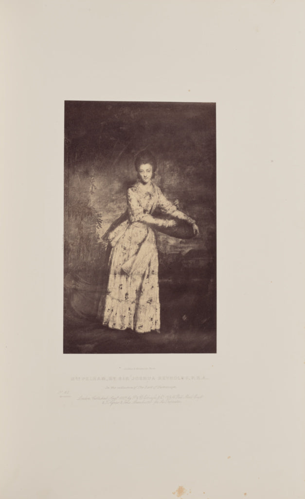 Caldesi & Montecchi:Mrs. Pelham, by Sir Joshua Reynolds, P.R, Poster Print Wall Art