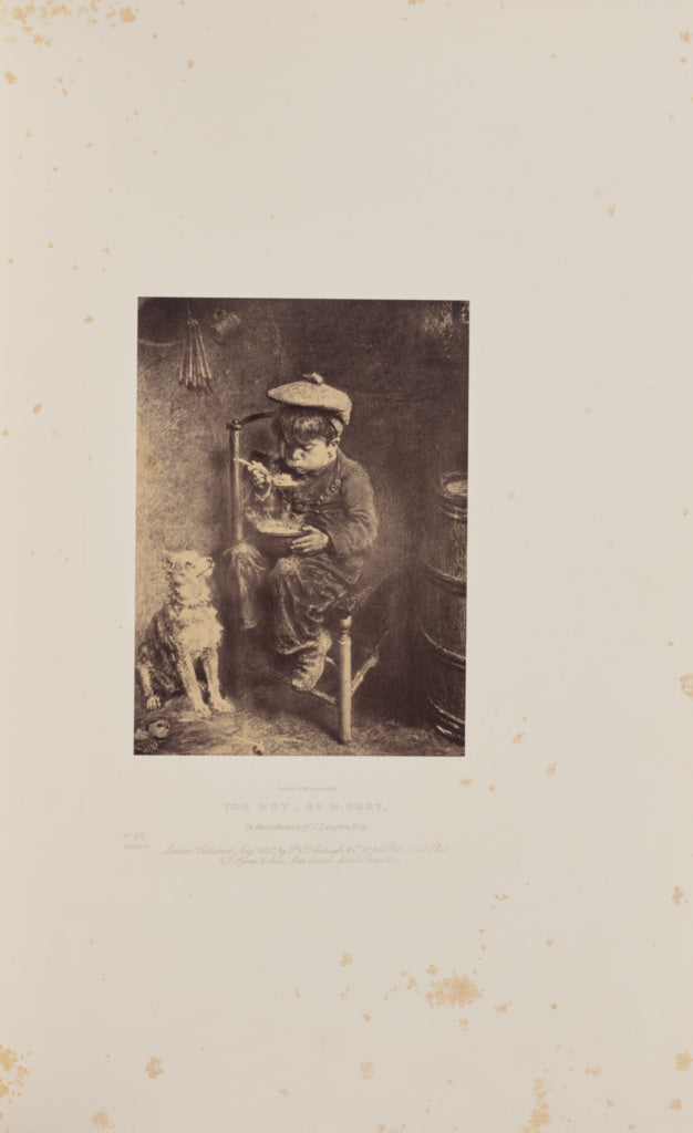 Caldesi & Montecchi:Too Hot, by W. Hunt, Poster Print Wall Art