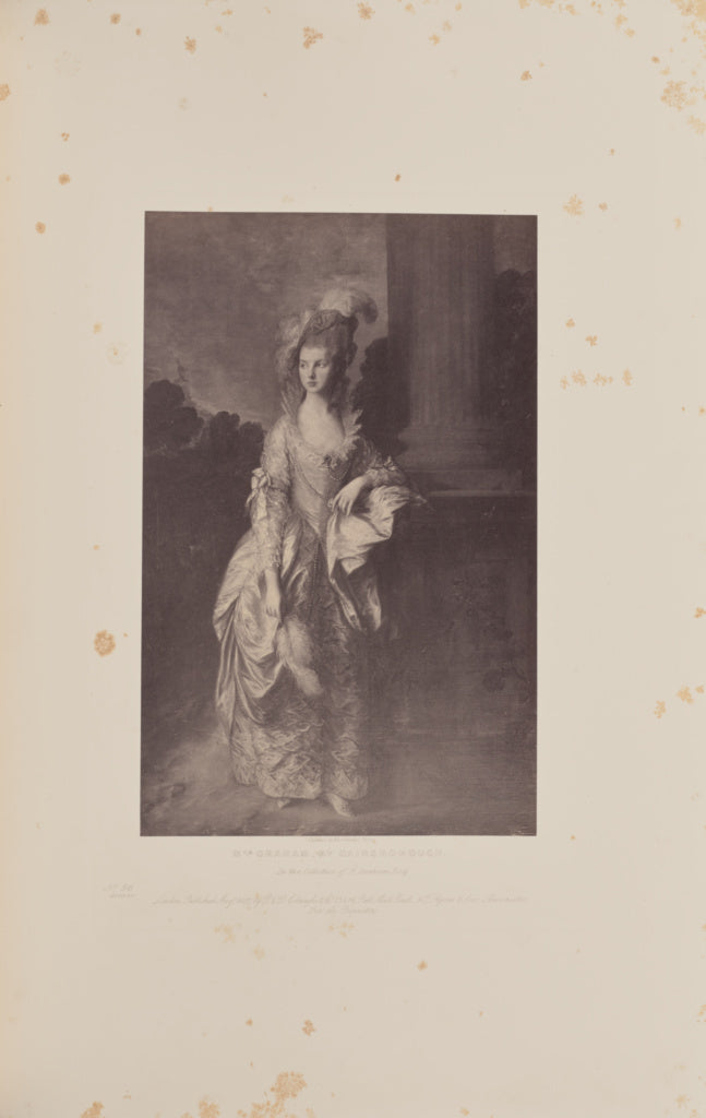 Caldesi & Montecchi:Mrs. Graham, by Gainsborough, Poster Print Wall Art