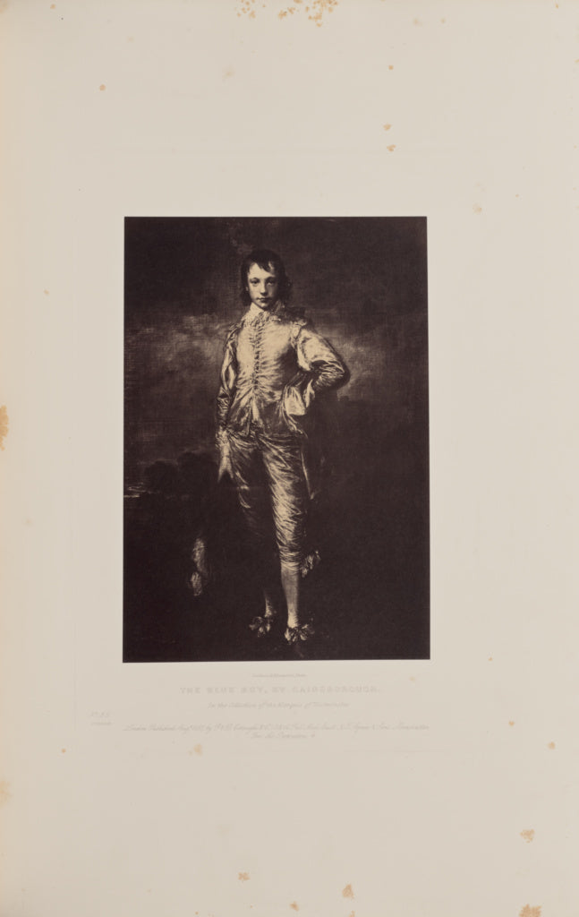 Caldesi & Montecchi:The Blue Boy, by Gainsborough, Poster Print Wall Art
