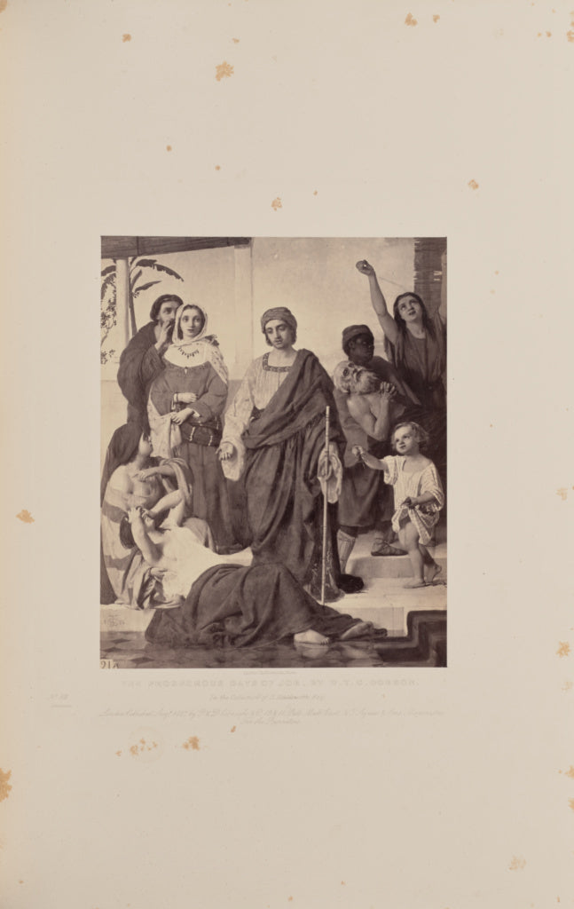 Caldesi & Montecchi:The Prosperous Days of Job, by W.T.C. [s,16x12