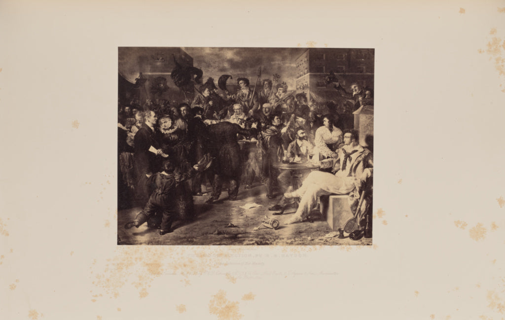 Caldesi & Montecchi:The Mock Election, by R.B. [sic] Haydon, Poster Print Wall Art