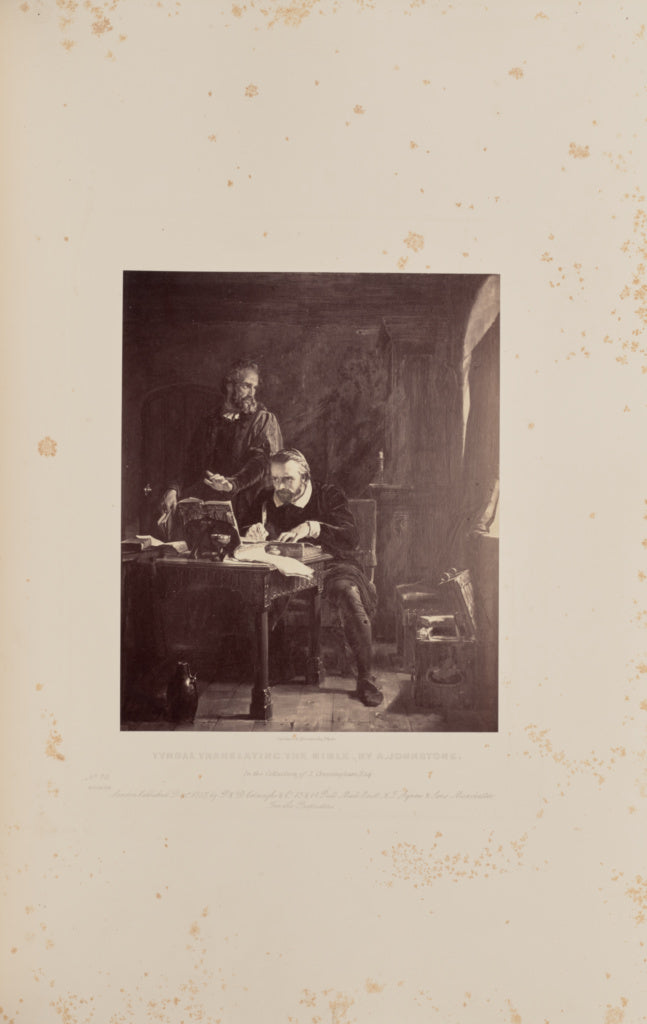 Caldesi & Montecchi:Tyndal [sic] Translating the Bible, by A, Poster Print Wall Art