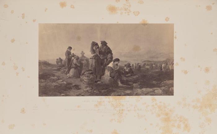 Caldesi & Montecchi:Irish Peasants, by F.W. Topham,16x12